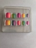 Lukky Нэйл-Арт наб. #26 Rainbow Glow 10 наклад. ногтей на клеевой основе, 3-10 лет,