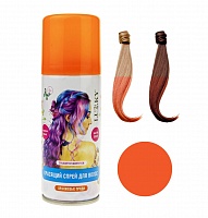 Спрей-краска для волос Lukky 120 мл,  оранжевый