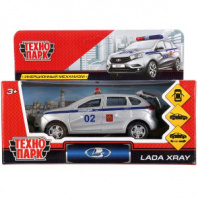 Машина металл.Технопарк  Lada Xray Полиция" 12 см.