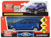 Машина металл. Ford Ecosport 12см, синий ТЕХНОПАРК