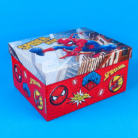 Коробка подарочная складная с крышкой "Spider-man" ,31*25.5*16 см