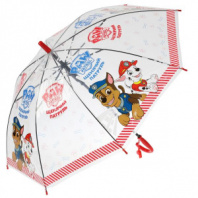 Зонт детский Щенячий Патруль r-50см, прозрачный, полуавтомат ИГРАЕМ ВМЕСТЕ
