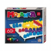 Детская мозаика пластмассовая (60 элементов)