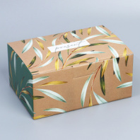 Коробка сборная "Present", 22 × 15 × 10 см